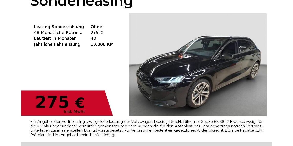 Audi A3 11.335 km 31.790 &euro; Dessau-Roßlau 06844