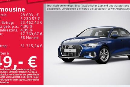 Audi A3 51.561 km 27.825 &euro; Eching 85386