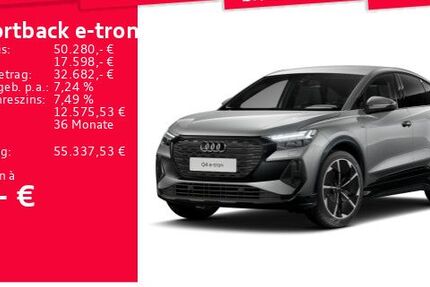 Audi Q4 e-tron 9.500 km 50.280 &euro; Frankfurt am Main 60314