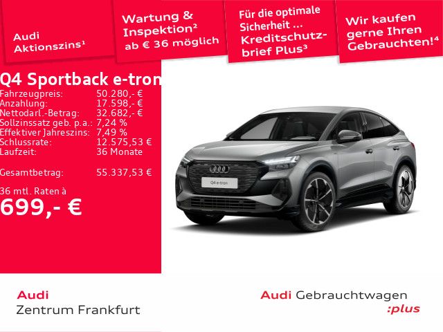 Audi Q4 e-tron 9.500 km 50.280 &euro; Frankfurt am Main 60314