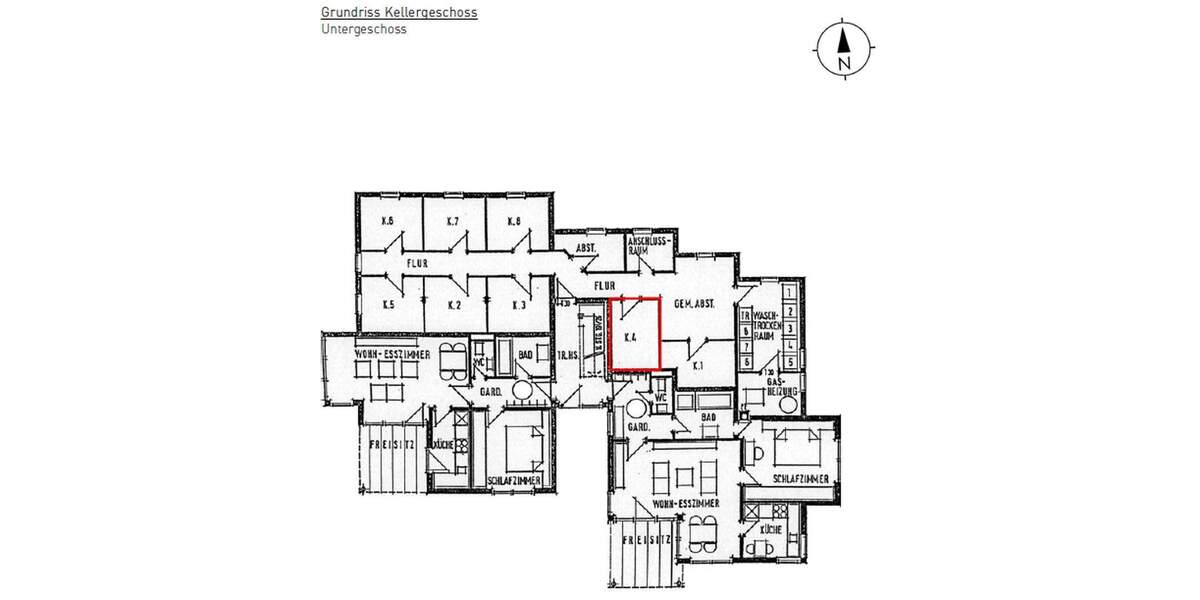 2,5 Zimmer-Wohnung in Aalen Grauleshof 2 zimmer