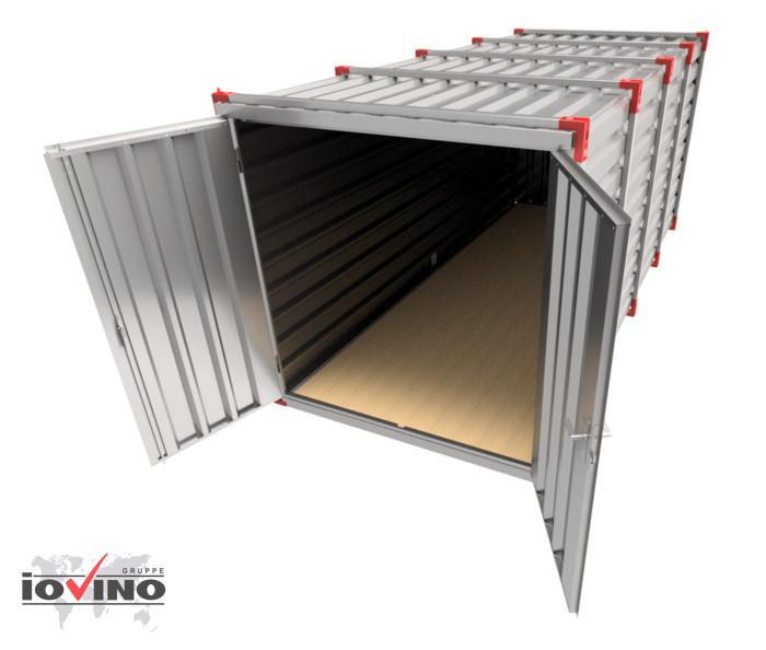 Rabattaktion zur Deutschland-Einführung Lagerbox 5 m 2S RED Werkzeugbox Gartenbox Gerätehaus Lager zimmer