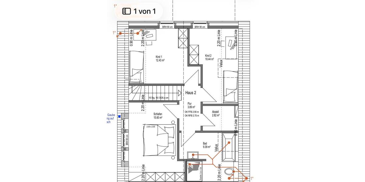 Etagenwohnung Weener - 6 Zimmer, 137 m&sup2;, 1.432&euro; | Angebot:26351995