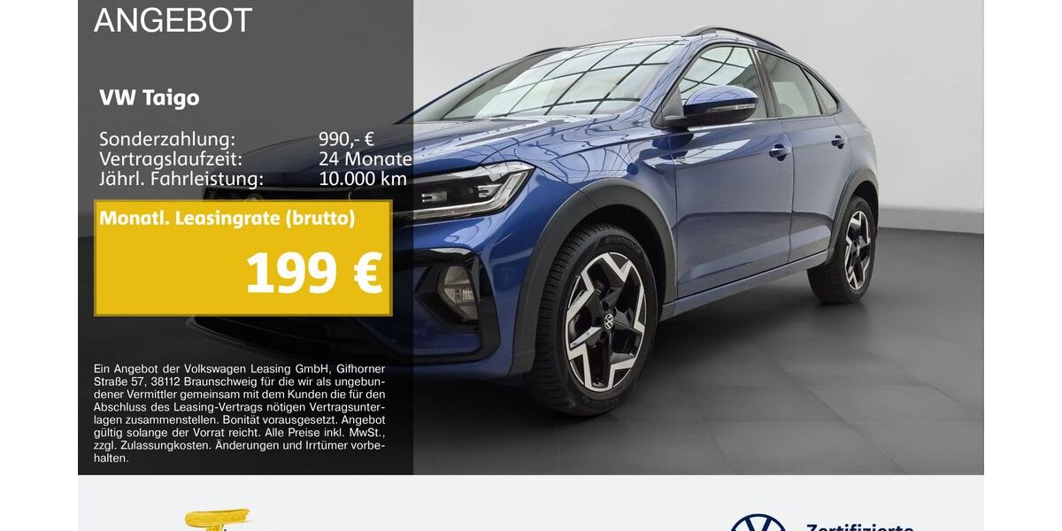 VW Taigo 14.966 km 26.630 &euro; Lüdenscheid 58507