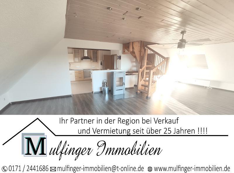 Große Maisonette mit Klimaanlagen (aktuell in 2 Wohnungen unterteilt) mit 2 Balkonen, 2 Einbauküchen und 2 Stellplätzen - Etagenwohnung Hausen | Angebot:20238797