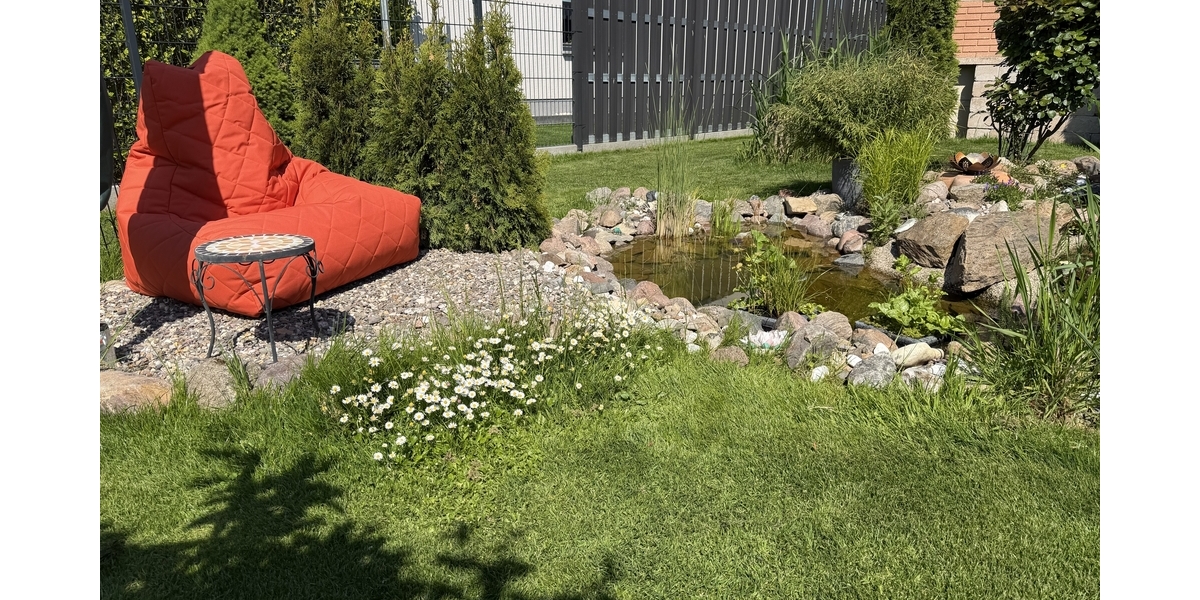 Provisionsfrei! Mediterranes Landhaus mit Wohlfühlgarten und Wellnessbereich in Nauen-Wachow - Einfamilienhaus Nauen | Angebot:27208594