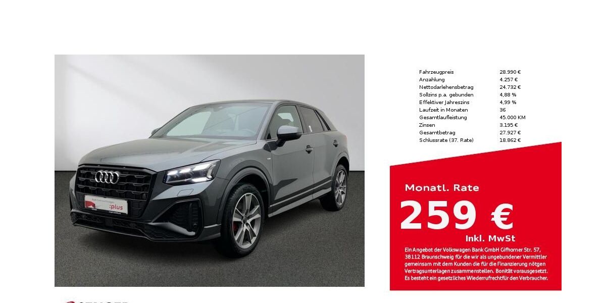 Audi Q2 19.690 km 28.990 &euro; Lingen 49809
