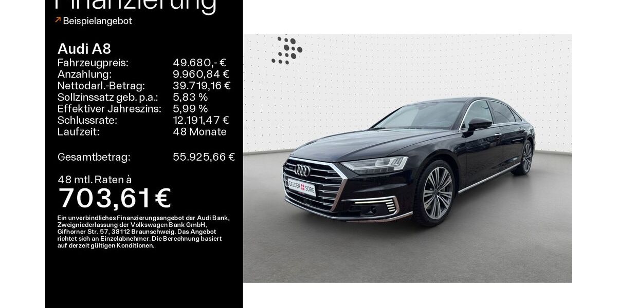 Audi A8 119.000 km 49.680 € Ebern 96106