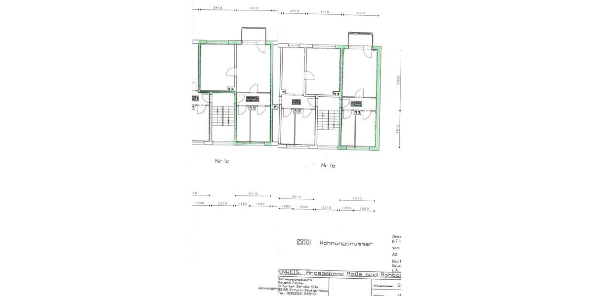 Renditeobjekt in Bad Langensalza (2) 2 zimmer