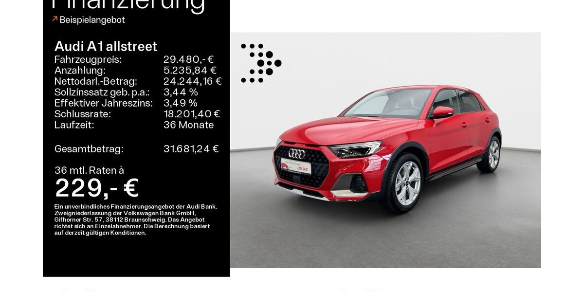 Audi A1 4.829 km 29.480 &euro; Hofheim 65719