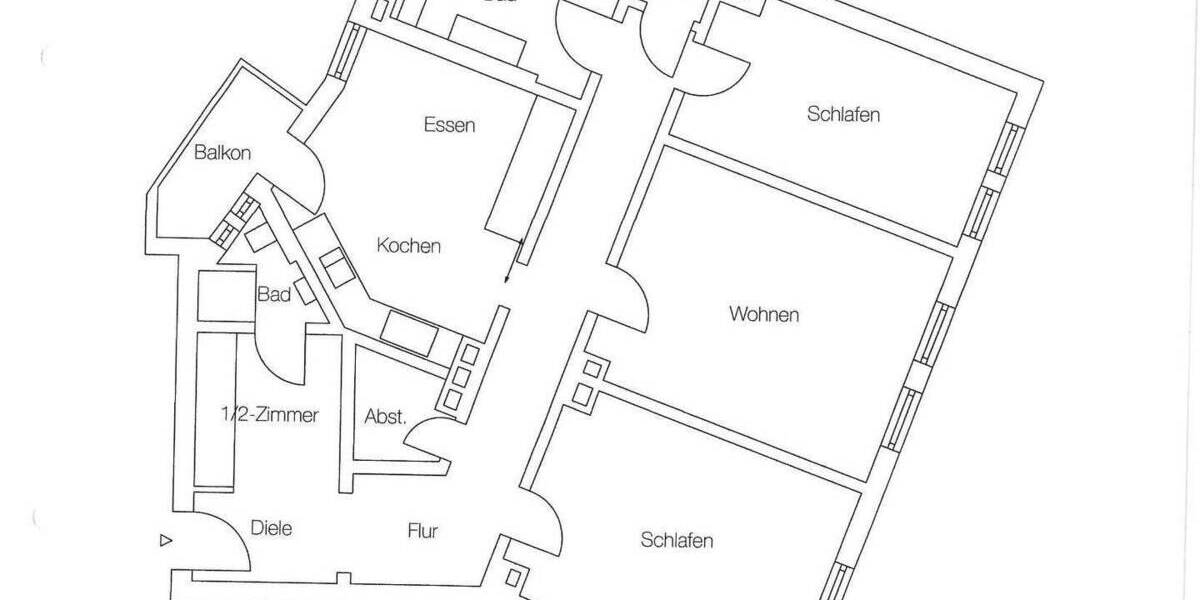 Etagenwohnung Nürnberg Rennweg - 4 Zimmer, 129 m&sup2;, 469.000&euro; | Angebot:26362815