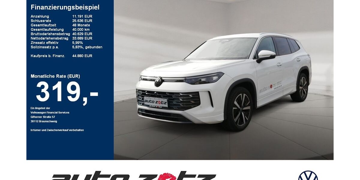 VW Tayron 19.500 km 44.880 &euro; Landau 76829