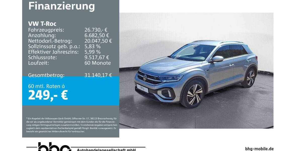 VW T-Roc 74.886 km 26.230 &euro; Albstadt 72458