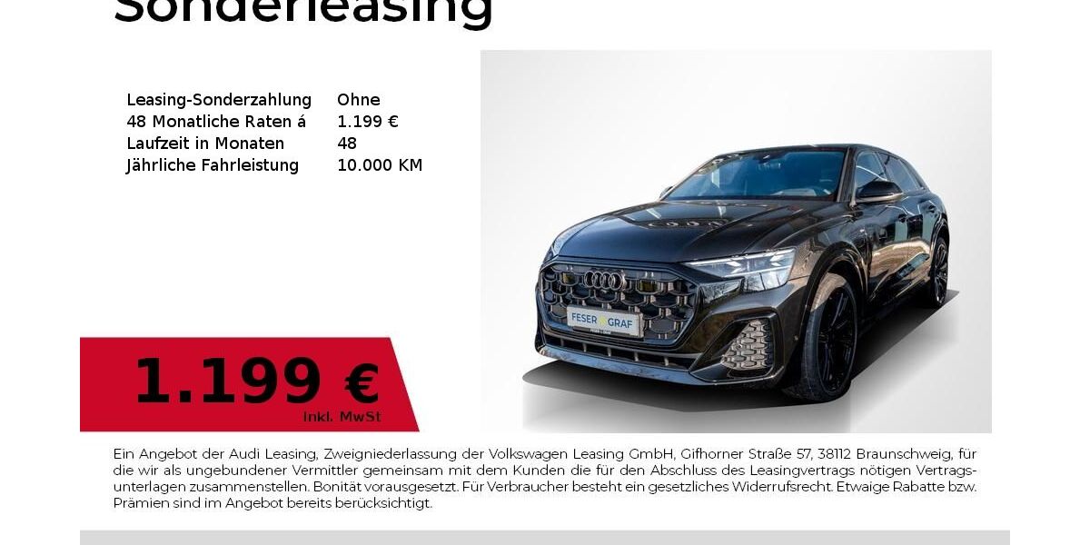 Audi Q8 14.900 km 97.990 &euro; Magdeburg 39126