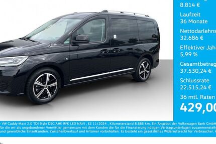 VW Caddy Maxi 8.686 km 40.890 € Bernsdorf 09337