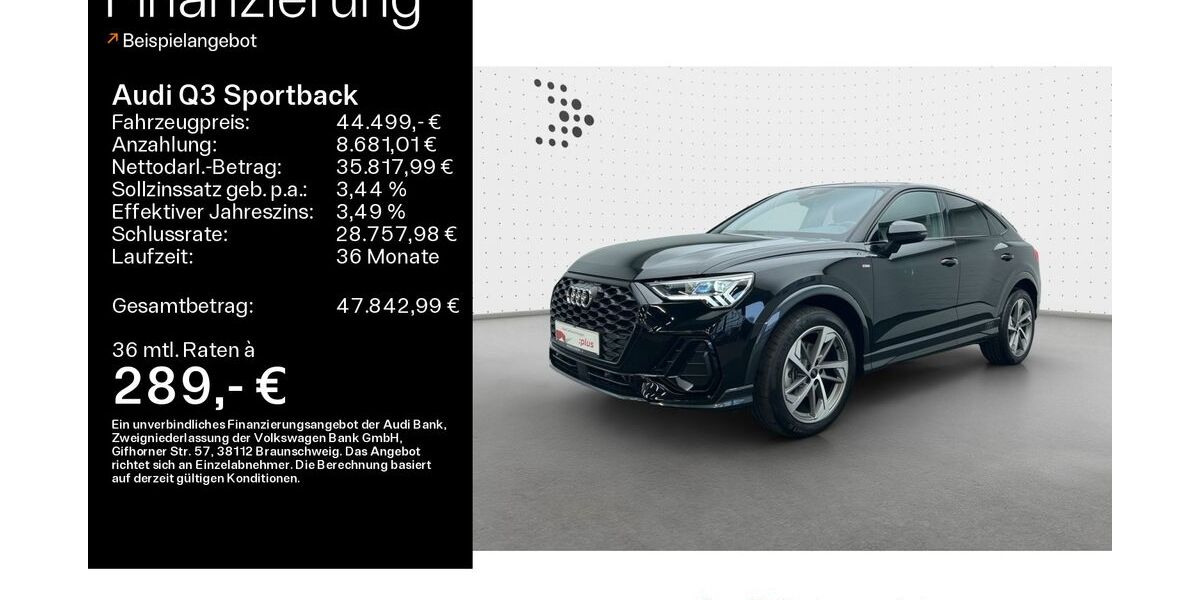 Audi Q3 6.000 km 44.499 &euro; Linsengericht 63589