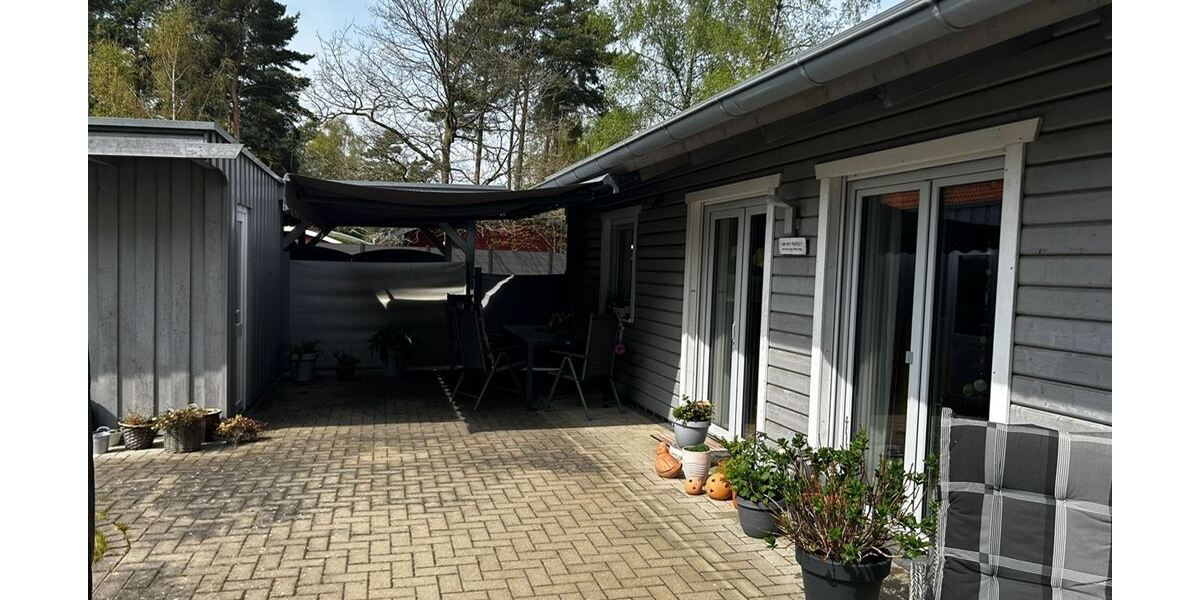 Gemütlichkeit trifft Natur: Blockhaus Bj. 2017 in TOP Waldlage mit hoher energetischer Ausstattung - Einfamilienhaus Steyerberg | Angebot:26197297