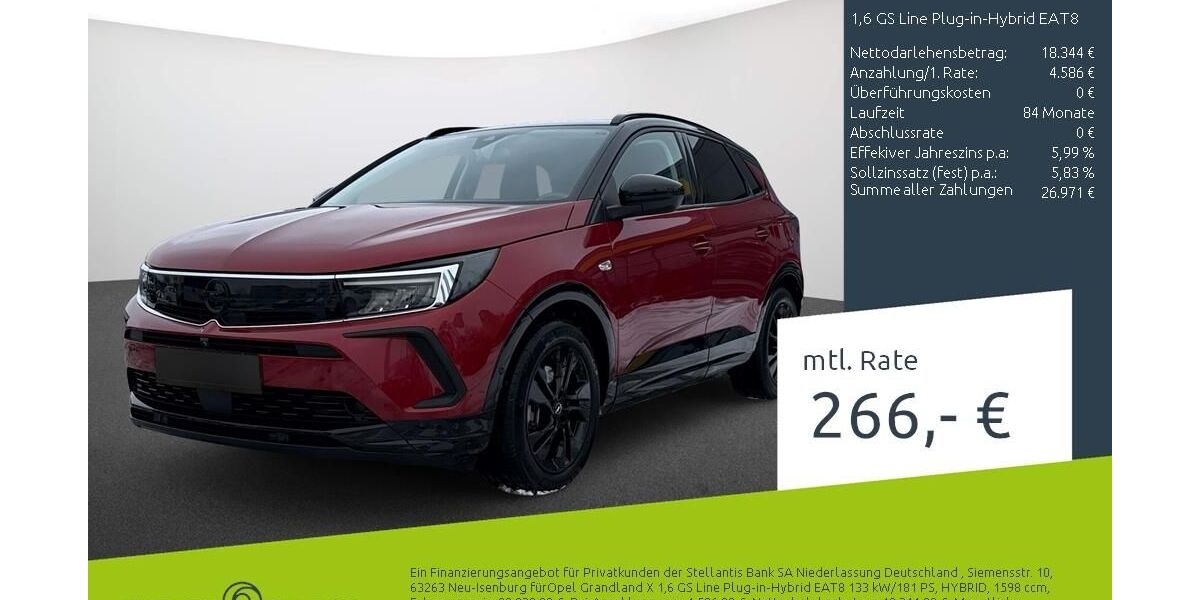 Opel Grandland (X) 43.653 km 22.430 &euro; Bocholt 46395