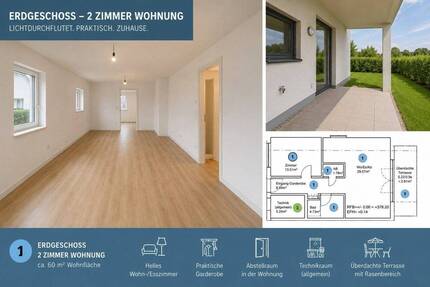 Wohnung Gaisbach Gaisbach - 2 Zimmer, 60 m&sup2;, 279.000&euro; | Angebot:26486734
