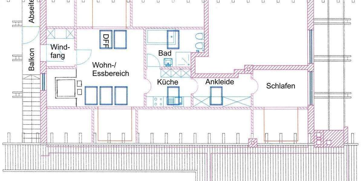 Etagenwohnung Bad Heilbrunn - 2 Zimmer, 54 m&sup2;, 710&euro; | Angebot:25688416
