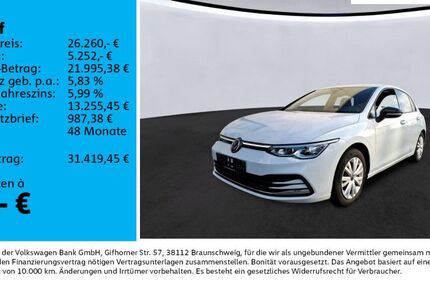 VW Golf 23.940 km 26.260 &euro; Leipzig 04277