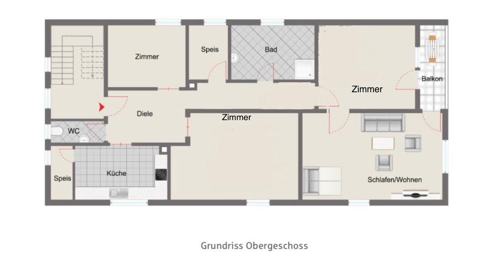 Etagenwohnung Dingolfing - 4.5 Zimmer, 125 m&sup2;, 1.190&euro; | Angebot:25529682