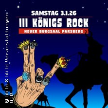 DreiKoenigsRock 2026 03.01.2026 Burgsaal Parsberg