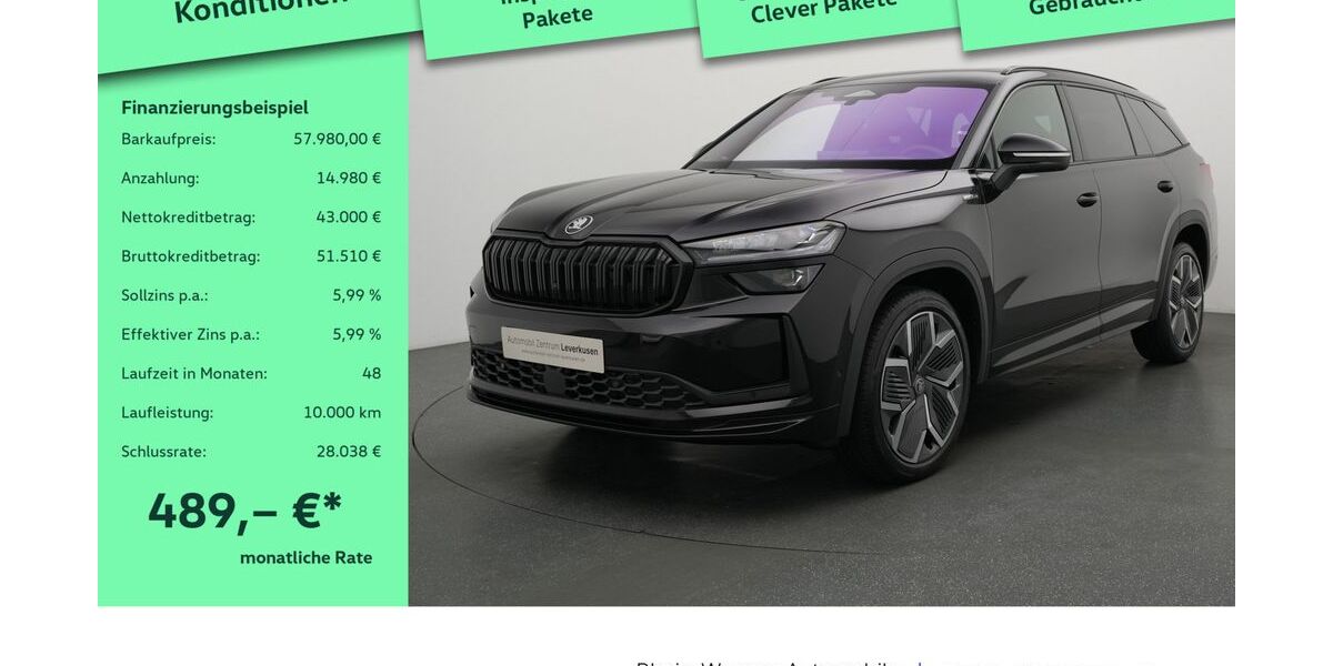 Skoda Kodiaq 1.009 km 57.980 &euro; Leverkusen 51379
