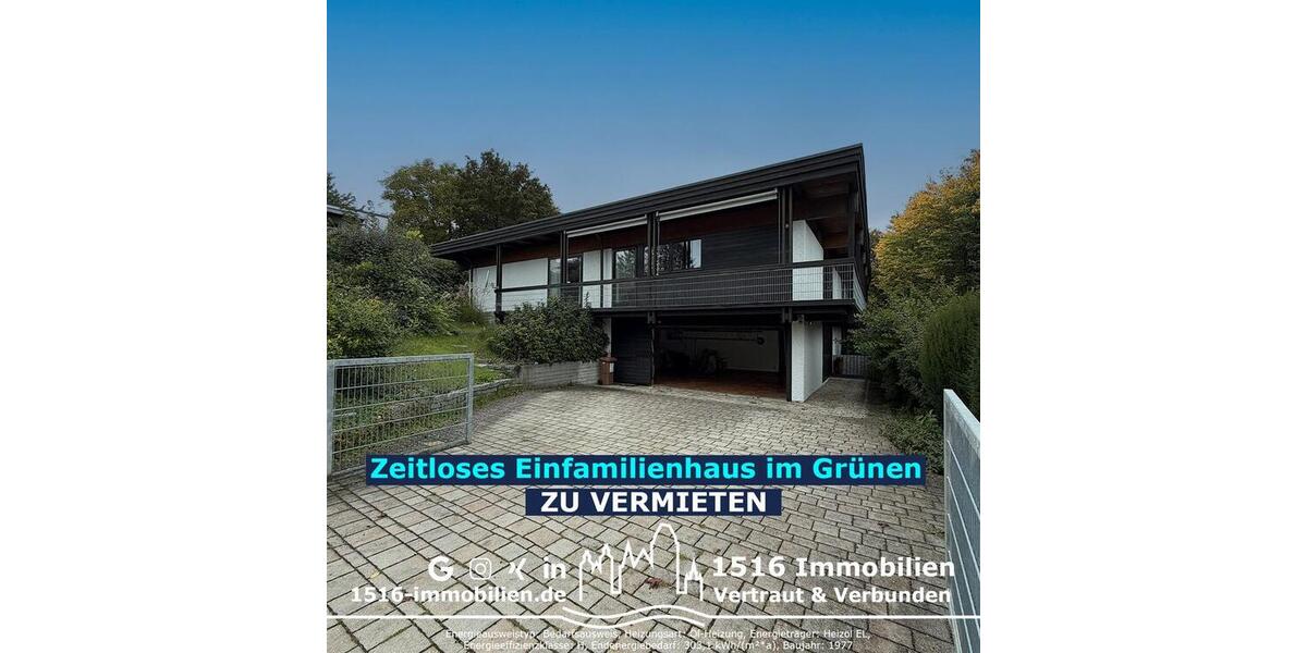 Einfamilienhaus Eichstätt - 6 Zimmer, 180 m&sup2;, 1.950&euro; | Angebot:25104393