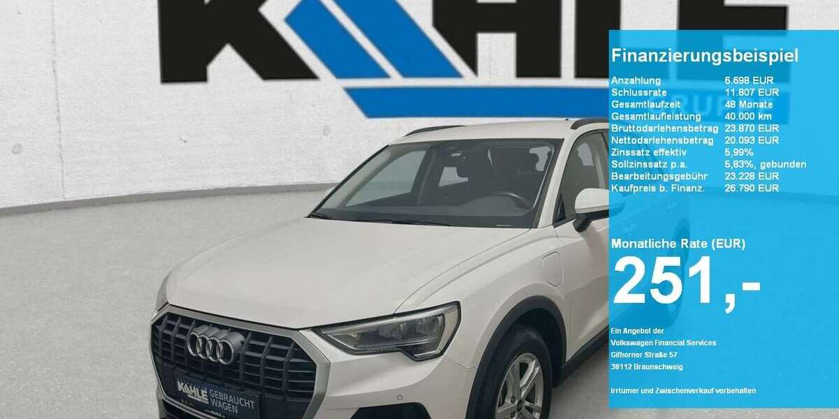 Audi Q3 26.997 km 26.790 &euro; Stadthagen 31655