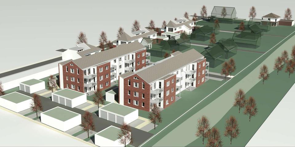 Dachgeschoßwohnung Sehnde - 3 Zimmer, 83 m&sup2;, 930&euro; | Angebot:25363800