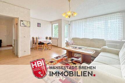 Huchting Vermietete 3-Zimmer-Wohnung mit Loggia und Einbauküche