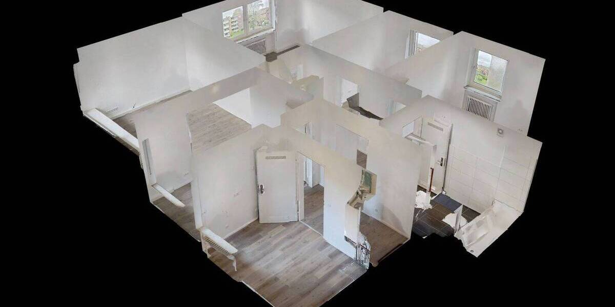 Etagenwohnung Isselburg Anholt - 4 Zimmer, 80 m&sup2;, 499&euro; | Angebot:26797781