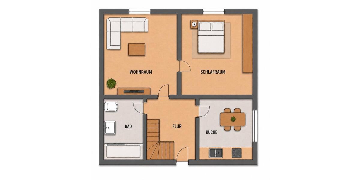 Einfamilienhaus Sittensen - 5 Zimmer, 99 m&sup2;, 179.000&euro; | Angebot:26959648