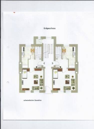 Etagenwohnung Essen Holsterhausen - 1 Zimmer, 35 m&sup2;, 315&euro; | Angebot:25399221