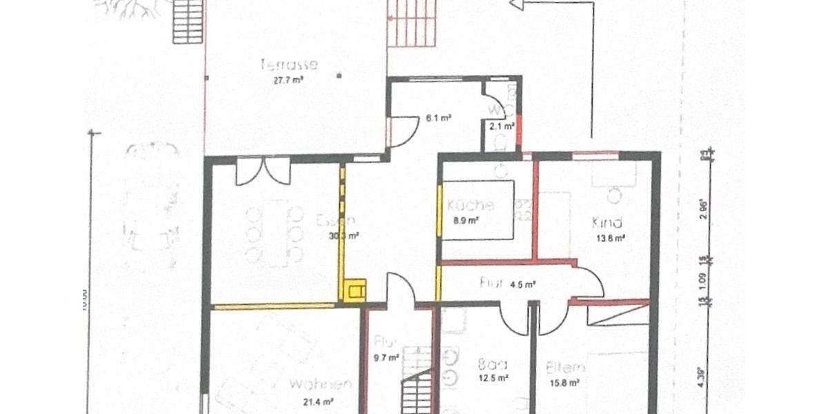 Etagenwohnung Neuhausen auf den Fildern - 4.5 Zimmer, 115 m&sup2;, 1.600&euro; | Angebot:25355156