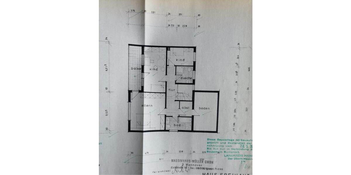 Großzügige Doppelhaushälfte in Isernhagen 160qm 430qm Grundstück 5 zimmer
