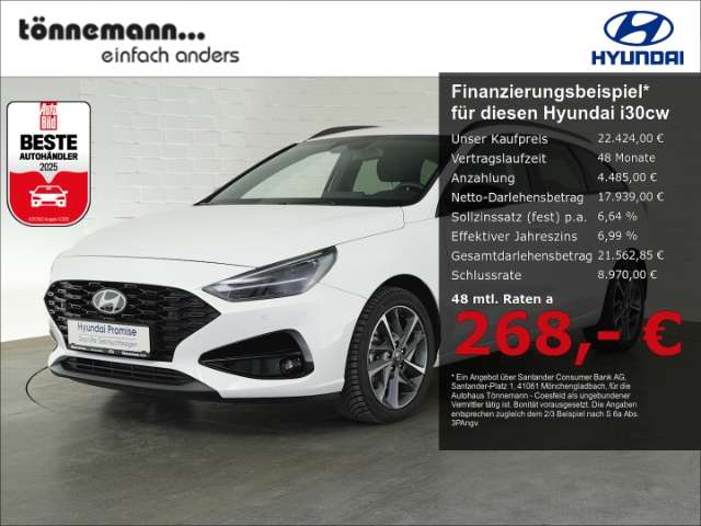Hyundai i30 21.542 km 22.424 &euro; Coesfeld 48653