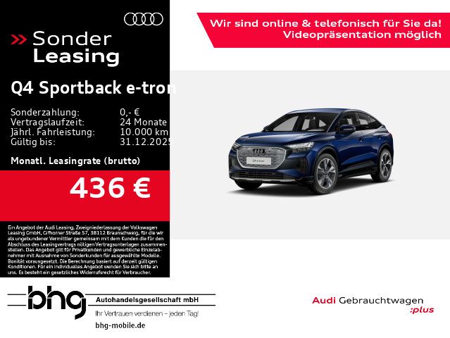 Audi Q4 e-tron 8.808 km 49.930 € Rottweil 78628