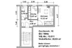 Etagenwohnung Minden Bärenkämpen - 1 Zimmer, 27 m&sup2;, 425&euro; | Angebot:26015240