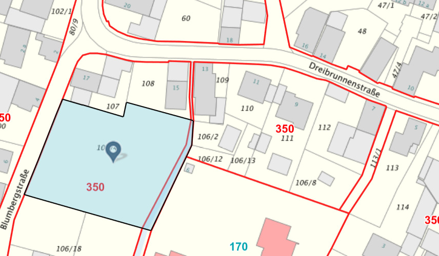 Grundstück Teningen-Heimbach Heimbach - 780.000&euro; | Angebot:25703738