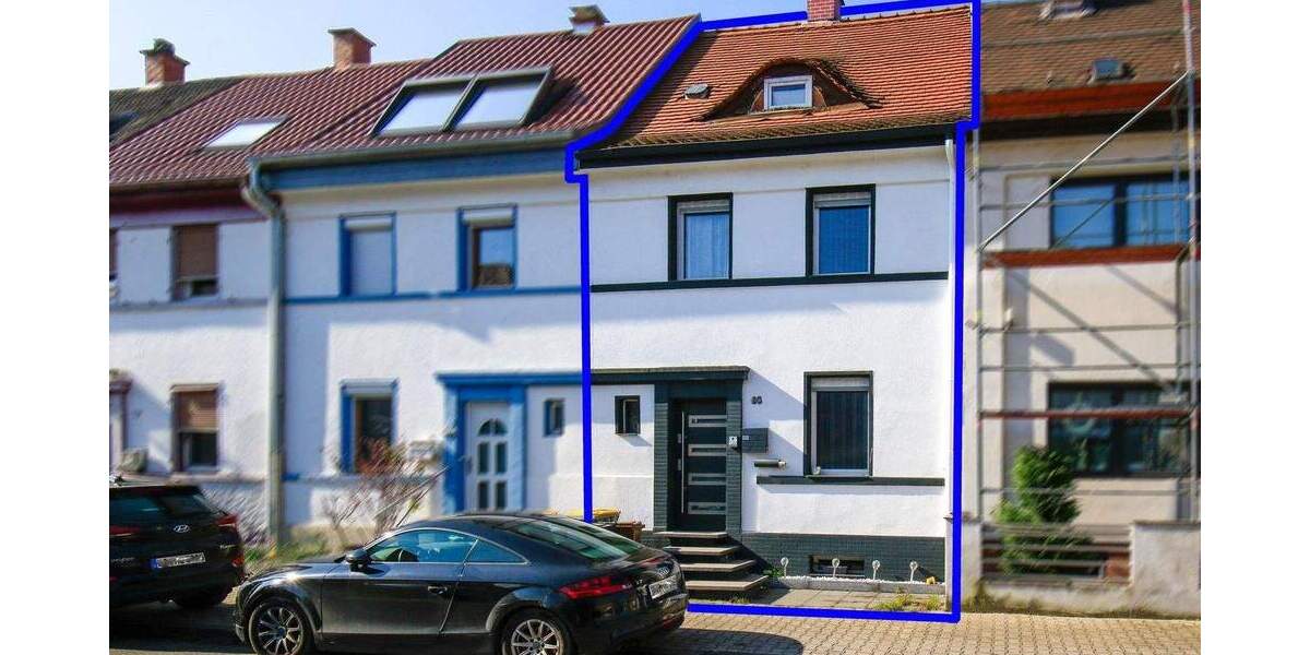 Reihenmittelhaus Mannheim Käfertal - 4 Zimmer, 110 m&sup2;, 429.000&euro; | Angebot:25760510