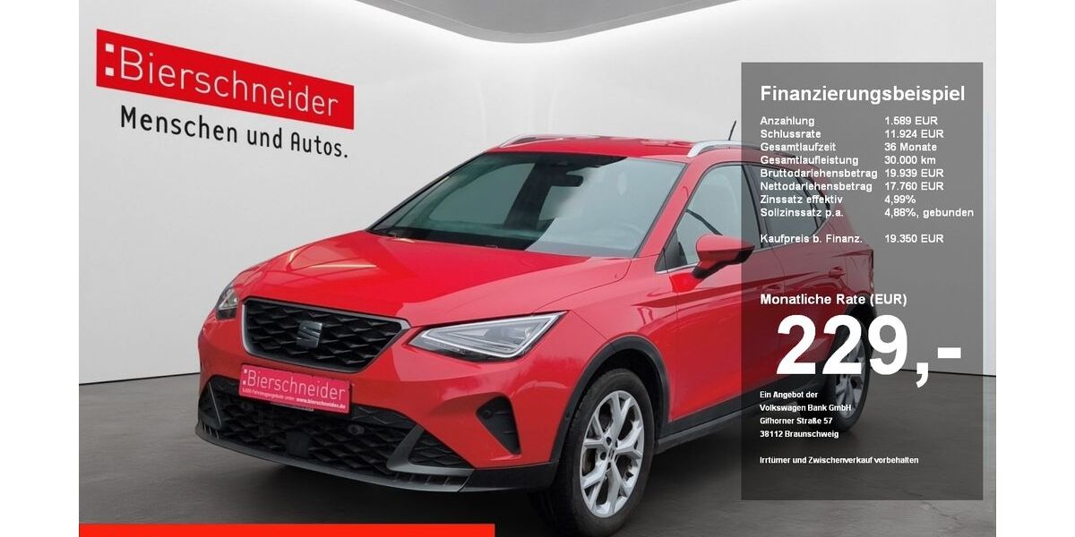 Seat Arona 25.915 km 19.250 &euro; Regensburg 93055