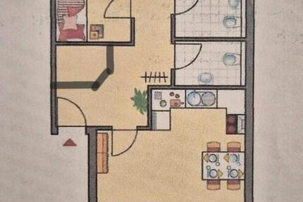 Wohnung Eggenstein-Leopoldshafen Leopoldshafen - 3 Zimmer, 75 m&sup2;, 850&euro; | Angebot:26020898