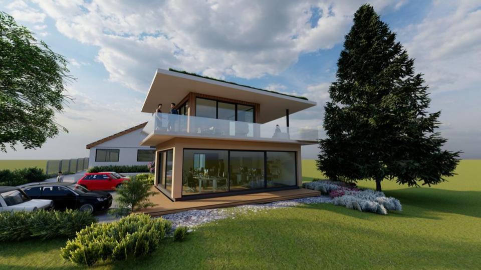 Holzius Tiny House – exklusives Holzhaus mit Dachterrasse 1 zimmer