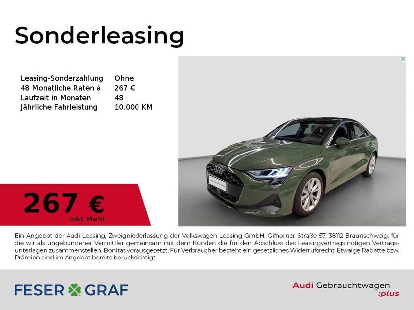 Audi A3 5.148 km 31.490 € Erlangen 91058