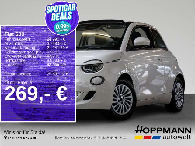 Fiat 500e 16.602 km 24.990 &euro; Kreuztal 57223