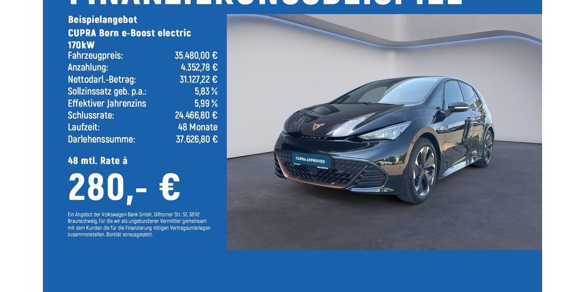 Cupra Born 11.400 km 35.480 &euro; Göttingen 37081