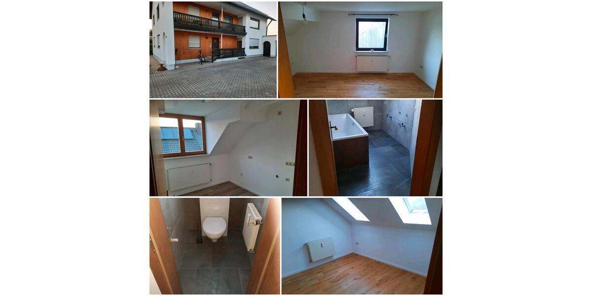 Dachgeschoßwohnung Rain - 3 Zimmer, 65 m&sup2;, 700&euro; | Angebot:26411245