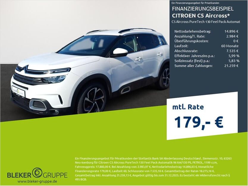 Citroen C5 Aircross 49.244 km 16.480 € Dülmen 48249
